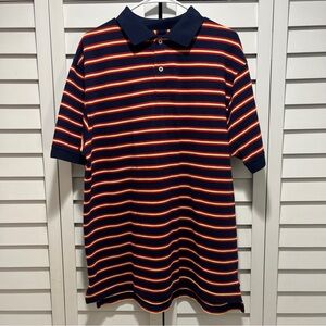 Imperfect collar shirt 100% cotton medium short sleeved striped textured shirt